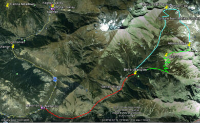 Hiking towards Magnificent Lakes in Naran Region 