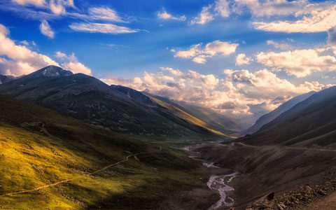 height of babusar top in evening