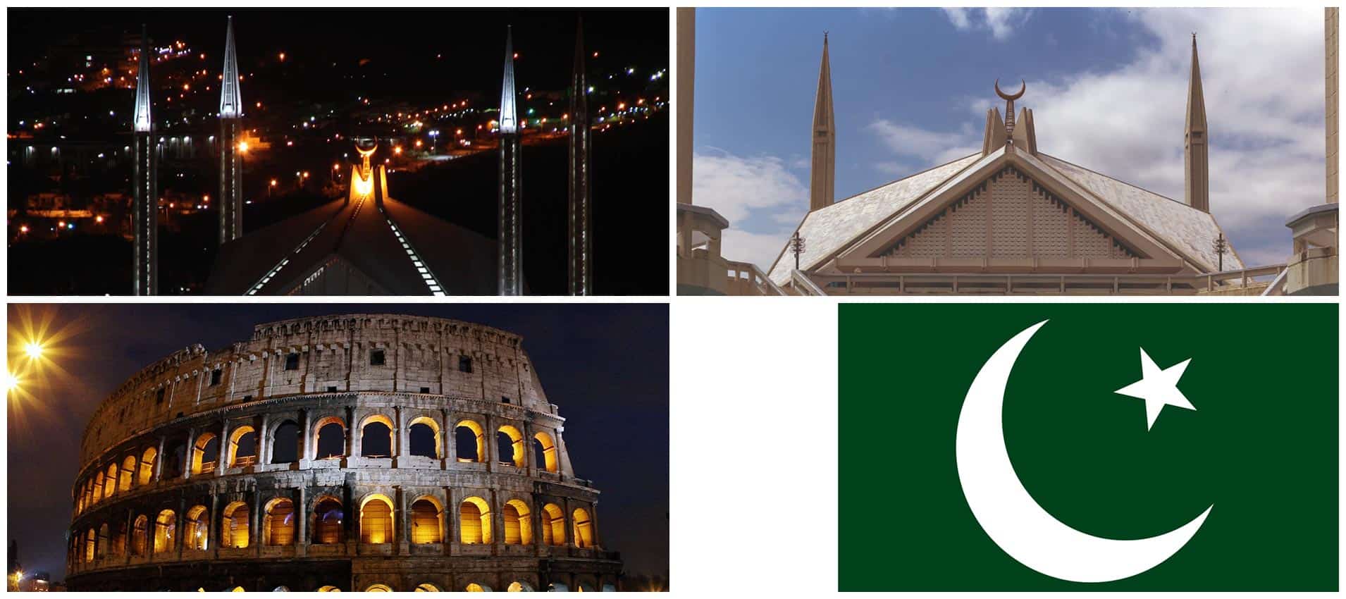 The Faisal Mosque ranks among the top 20 most beautiful Buildings in the world